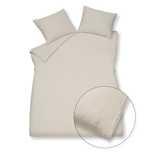 Vandyck Pure 07 dynetrekksett 140x200 lin beige