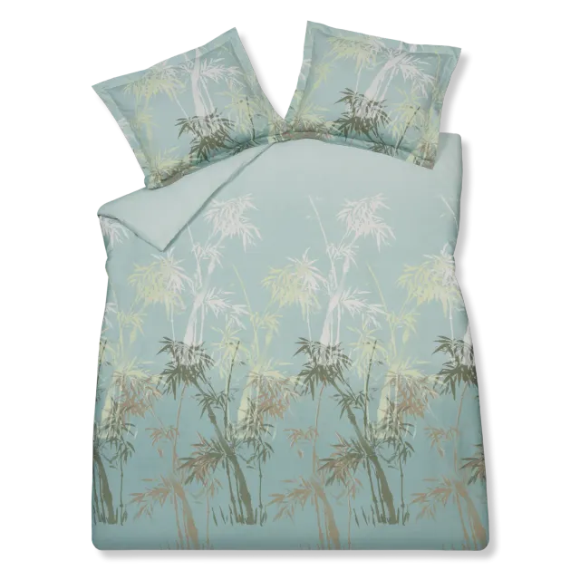 Vandyck Palm Paradise dynetrekksett sateng thyme