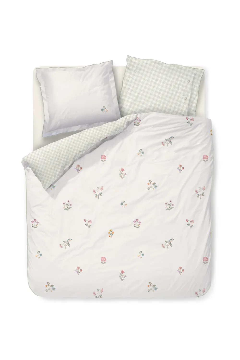 Pip Studio Mughal Flower dynetrekk 140x200 offwhite