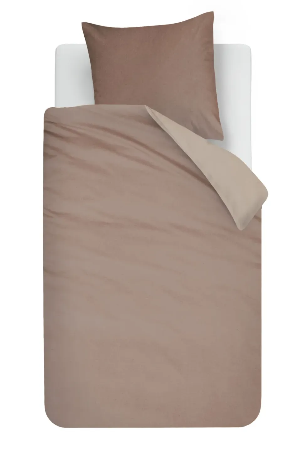 Beddinghouse Warm dynetrekk rosa 200x200/220 cm flanell