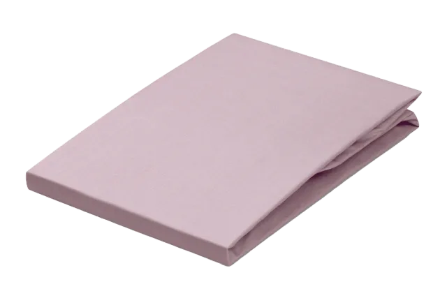 Vandyck Percale laken sepia pink 90x200 bomull