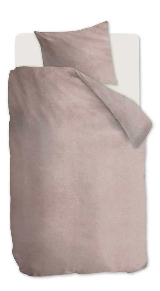Beddinghouse Frost dynetrekk 140x200 cm rosa flanell