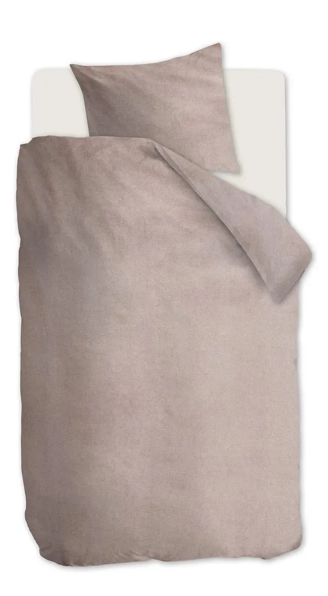 Beddinghouse Frost dynetrekk 140x200 cm rosa flanell
