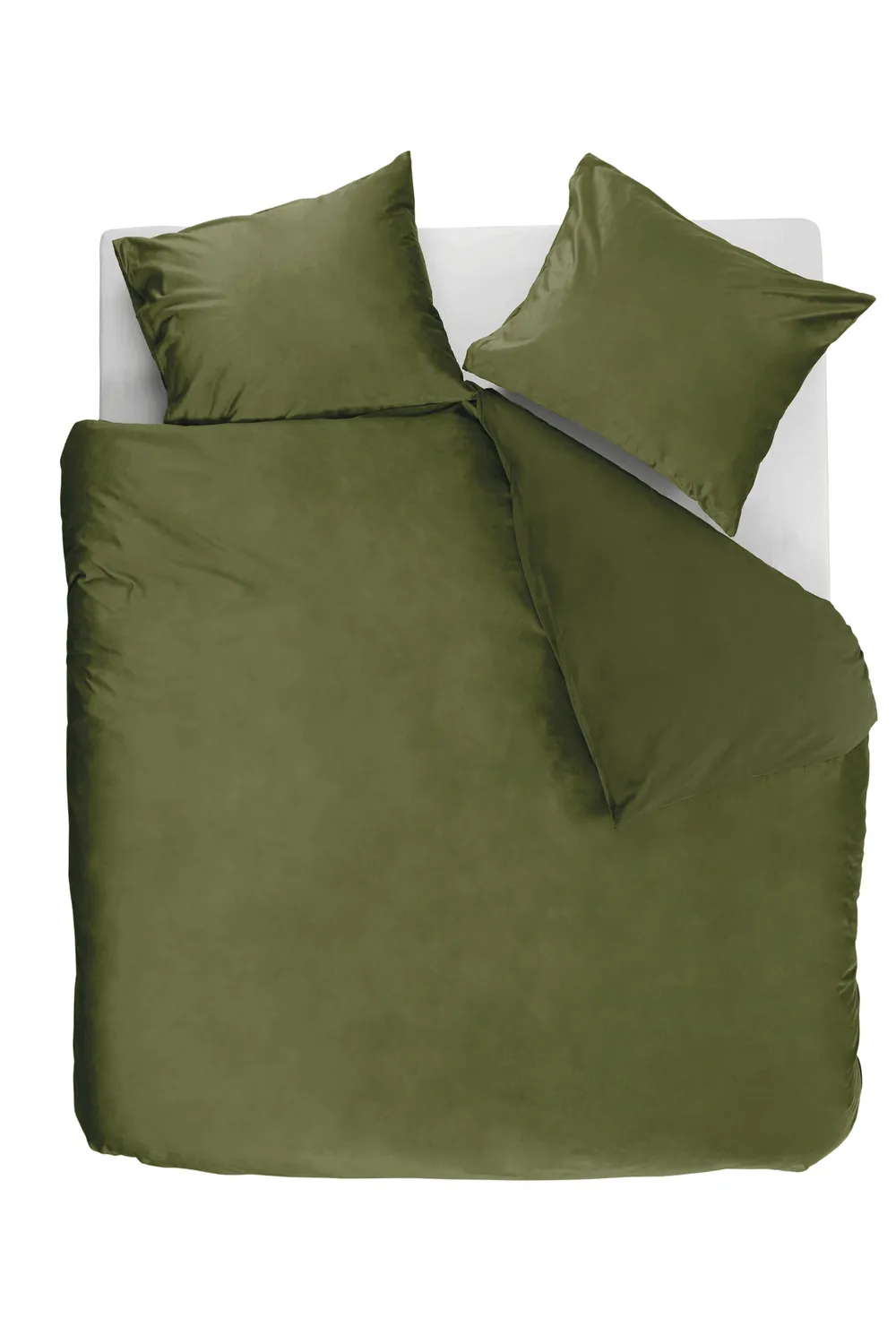 Ambiante Velvety dynetrekk 140x200 grønn fløyel