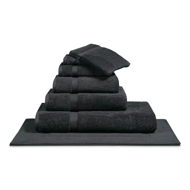 Vandyck Ranger håndkle off black 55x100 kraftig