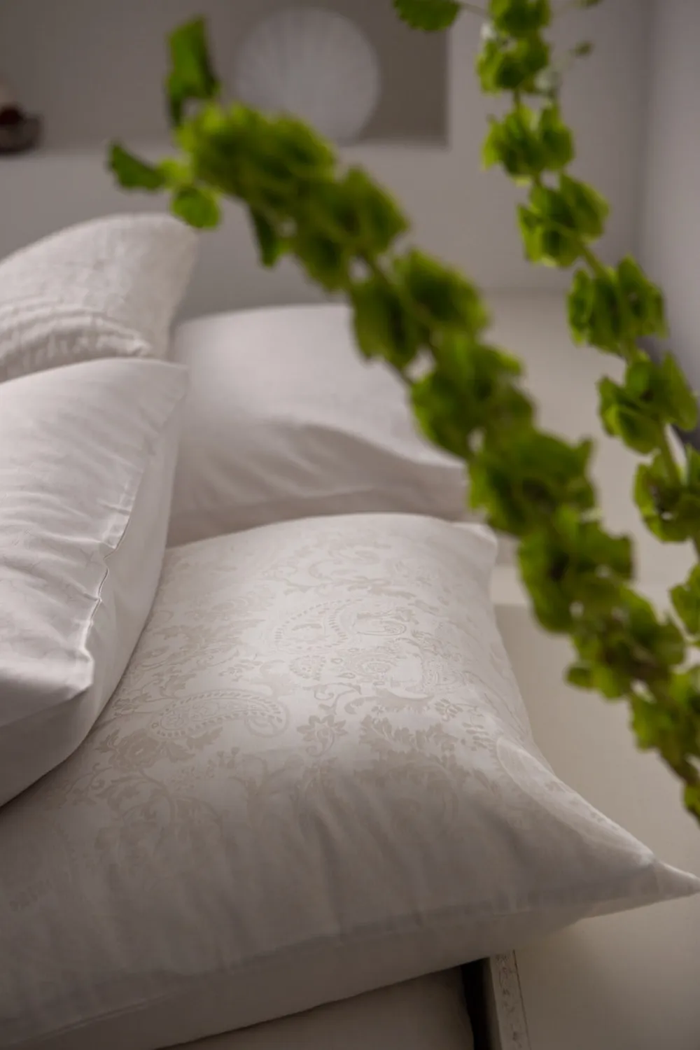 Vandyck Purity Lucca dynetrekk offwhite jacquard
