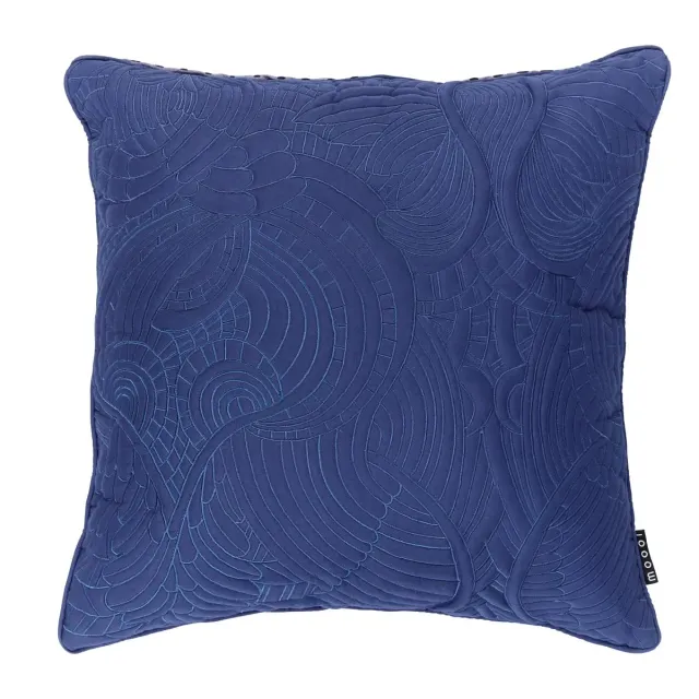 MOOOI Dodo Pavone pyntepute 50x50 blå sateng
