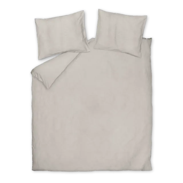 Vandyck Purity Alba dynetrekksett linen jacquard