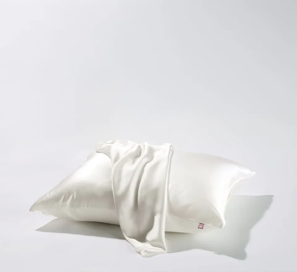 Beddinghouse Silky Touch putevar 60x70 cm naturhvit silke