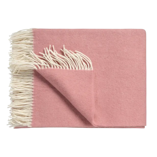 Vandyck Home Bellavita sengepledd 160x260 sepia pink ull