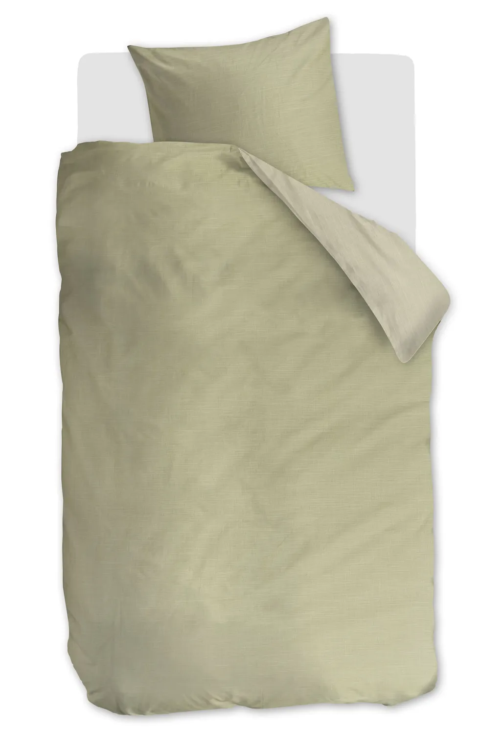 vtwonen Cozy Slub dynetrekk 140x220 cm grønn bomull