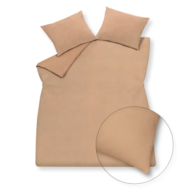 Vandyck Purity 79 dynebetrekk praline 200x200 lin