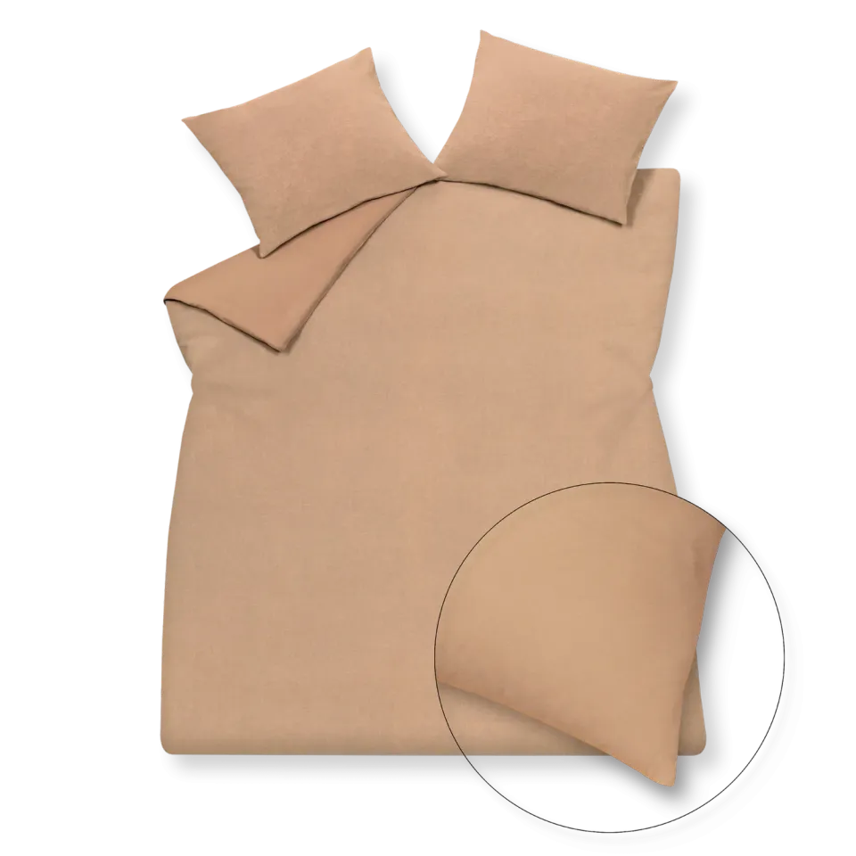 Vandyck Purity 79 dynebetrekk praline 200x200 lin