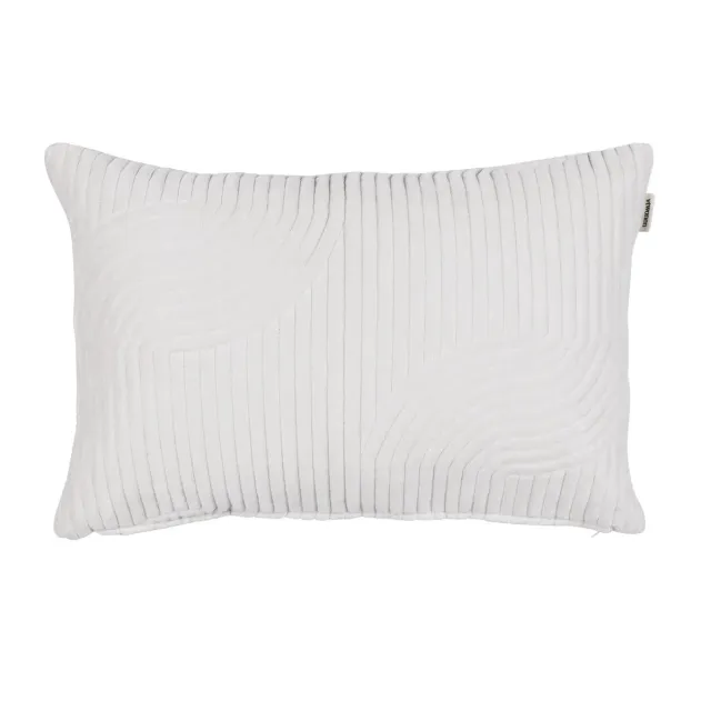 vtwonen Broom Bow pyntepute 40x60 cm krem fløyel
