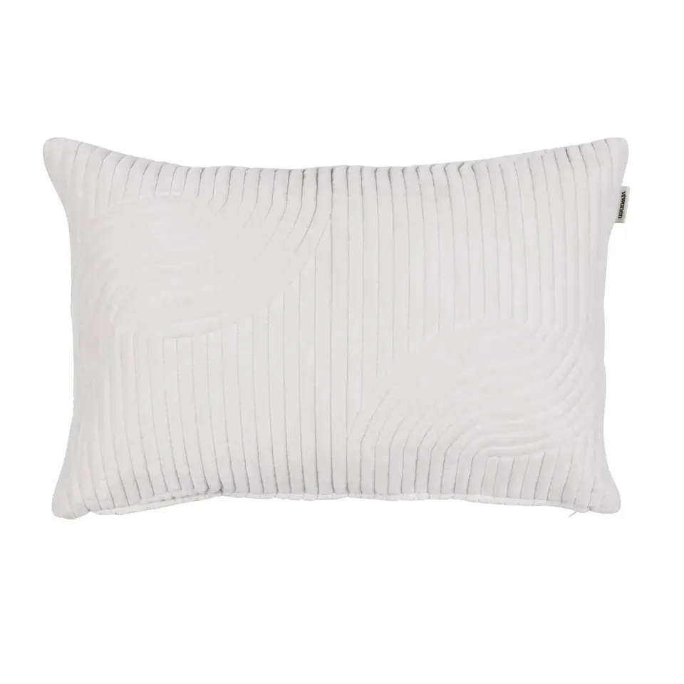 vtwonen Broom Bow pyntepute 40x60 cm krem fløyel