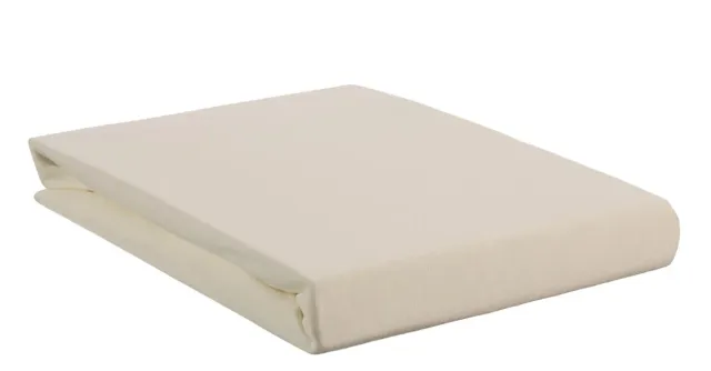 Beddinghouse Jersey Stretch laken 90x200 offwhite bomull