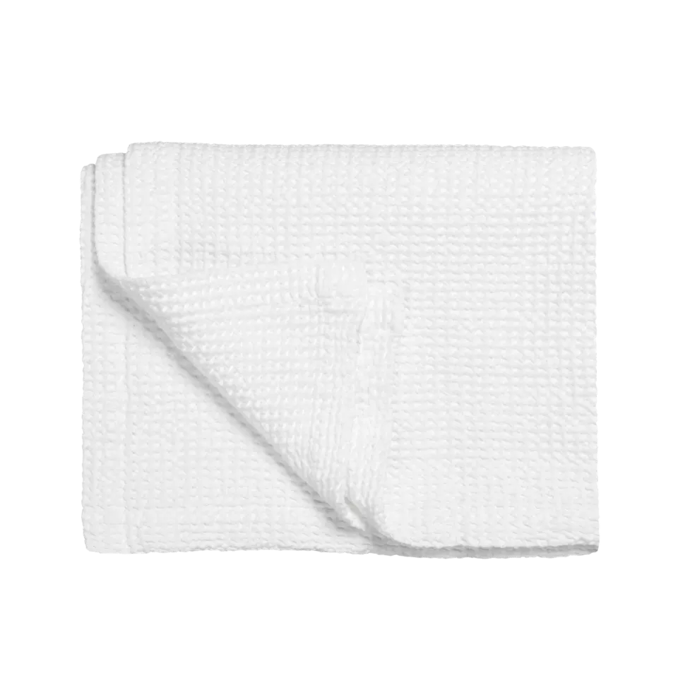 Vandyck Home 71 sprei 180x260 white vaffel bomull