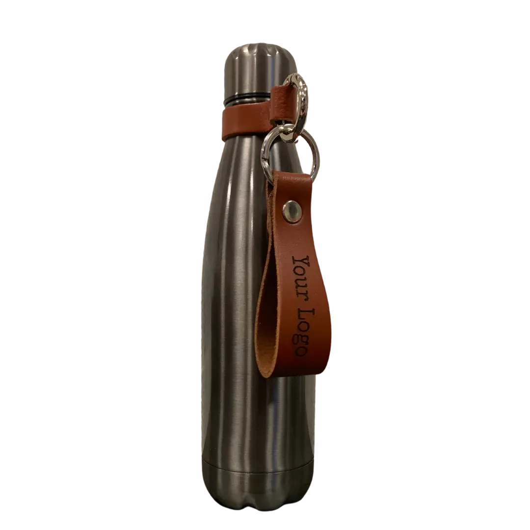 Xapron drikkeflaske isolert stål 750 ml skinnreim
