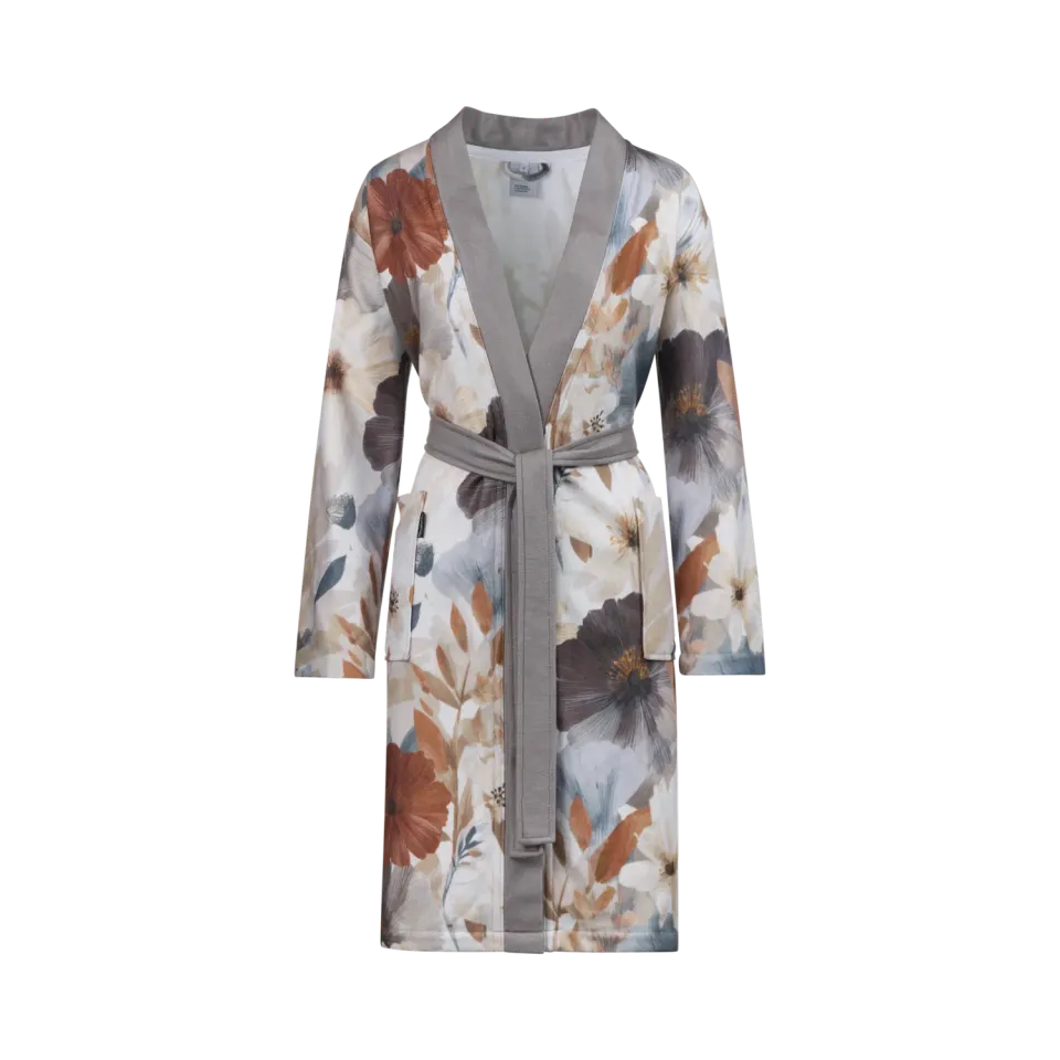 Vandyck Odile kimono badekåpe multi Large lett