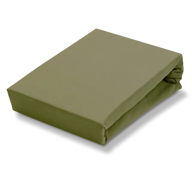 Vandyck Jersey Supreme laken martini olive stretch bomull