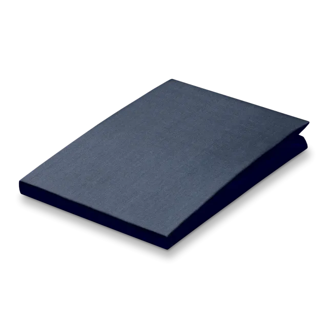 Vandyck Percale laken navy 240x270 bomull