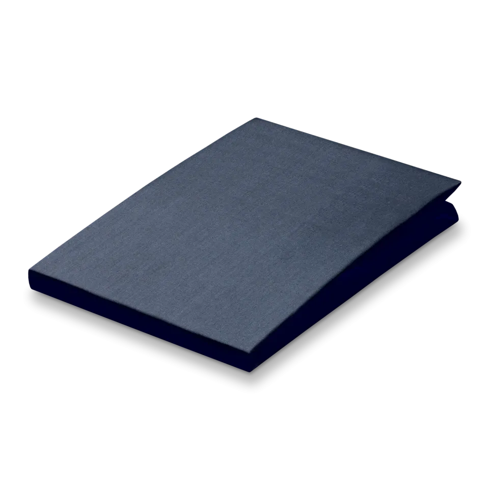 Vandyck Percale laken navy 240x270 bomull
