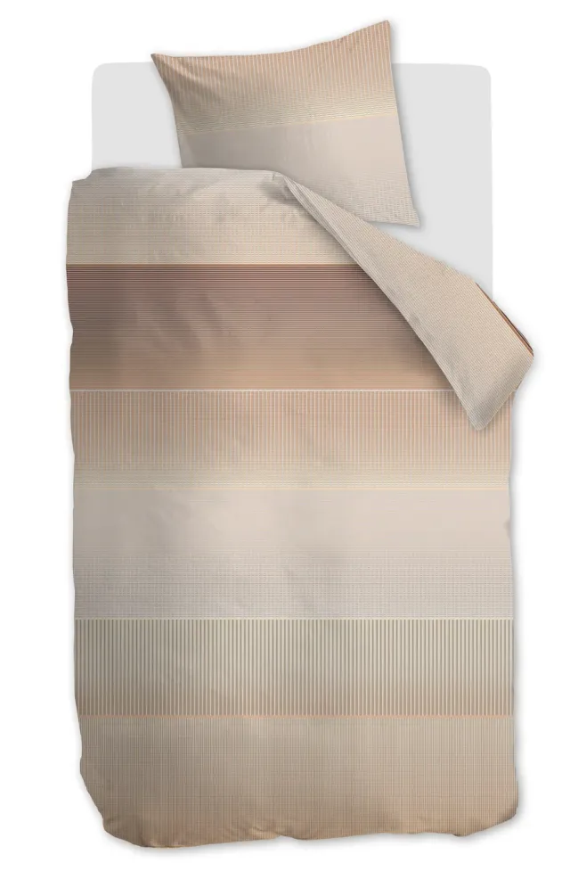 Kardol Abstract dynetrekk terra enkeltdyne bomullssateng striper