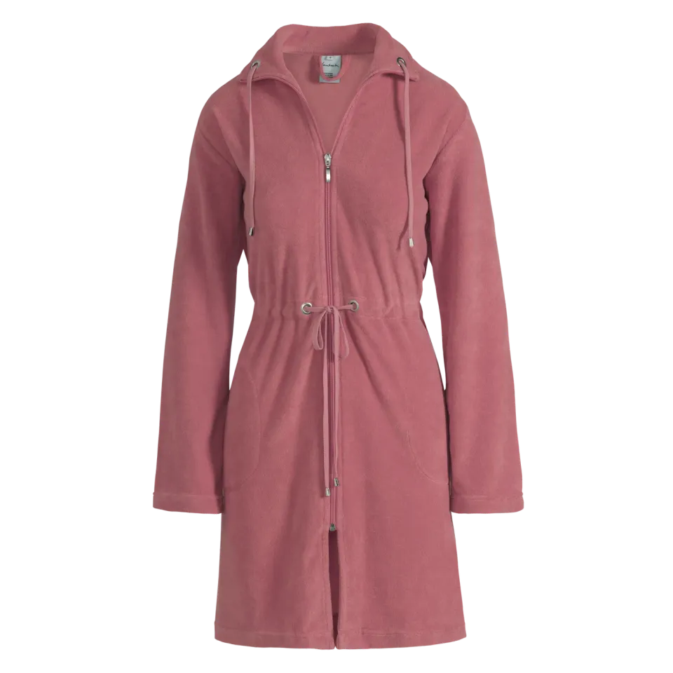 Vandyck Vogue badekåpe Small ash rose jersey