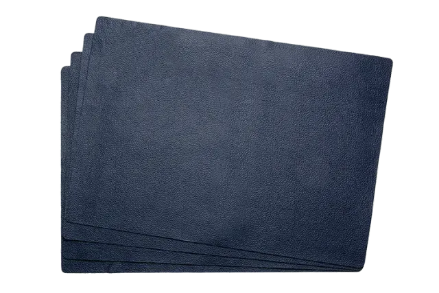 Xapron Bovine bordbrikker i skinn 4 stk 43x30 cm