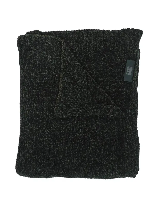 KAAT Amsterdam Ziva pledd 130x170 grønn chenille