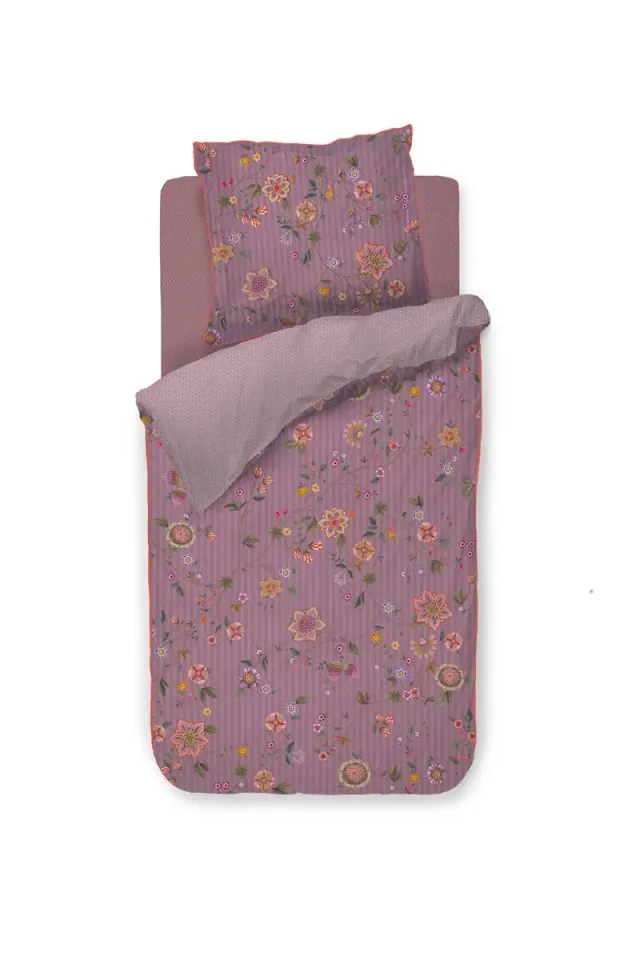 Pip Studio Flores Bailando dynetrekk 140x200 lilla perkal