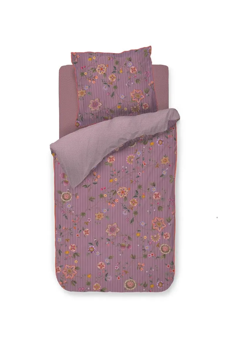 Pip Studio Flores Bailando dynetrekk 140x200 lilla perkal