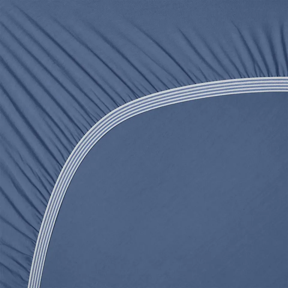 Pip Studio Royal Nights jerseylaken 90x200 blått