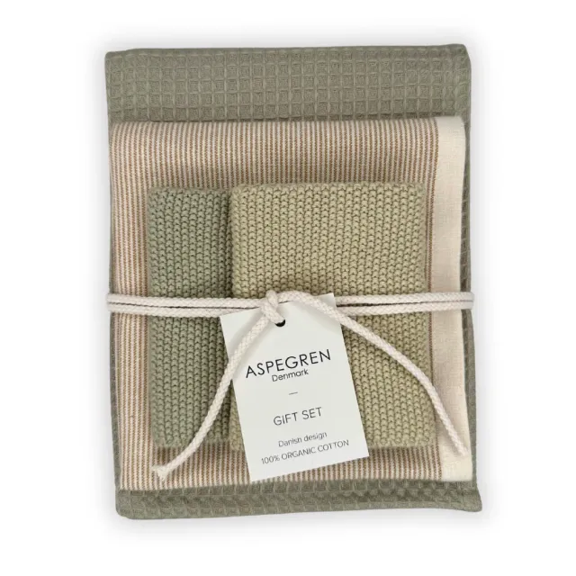 Aspegren Denmark Kitchen Gift Set Pear kjøkkensett 4 deler