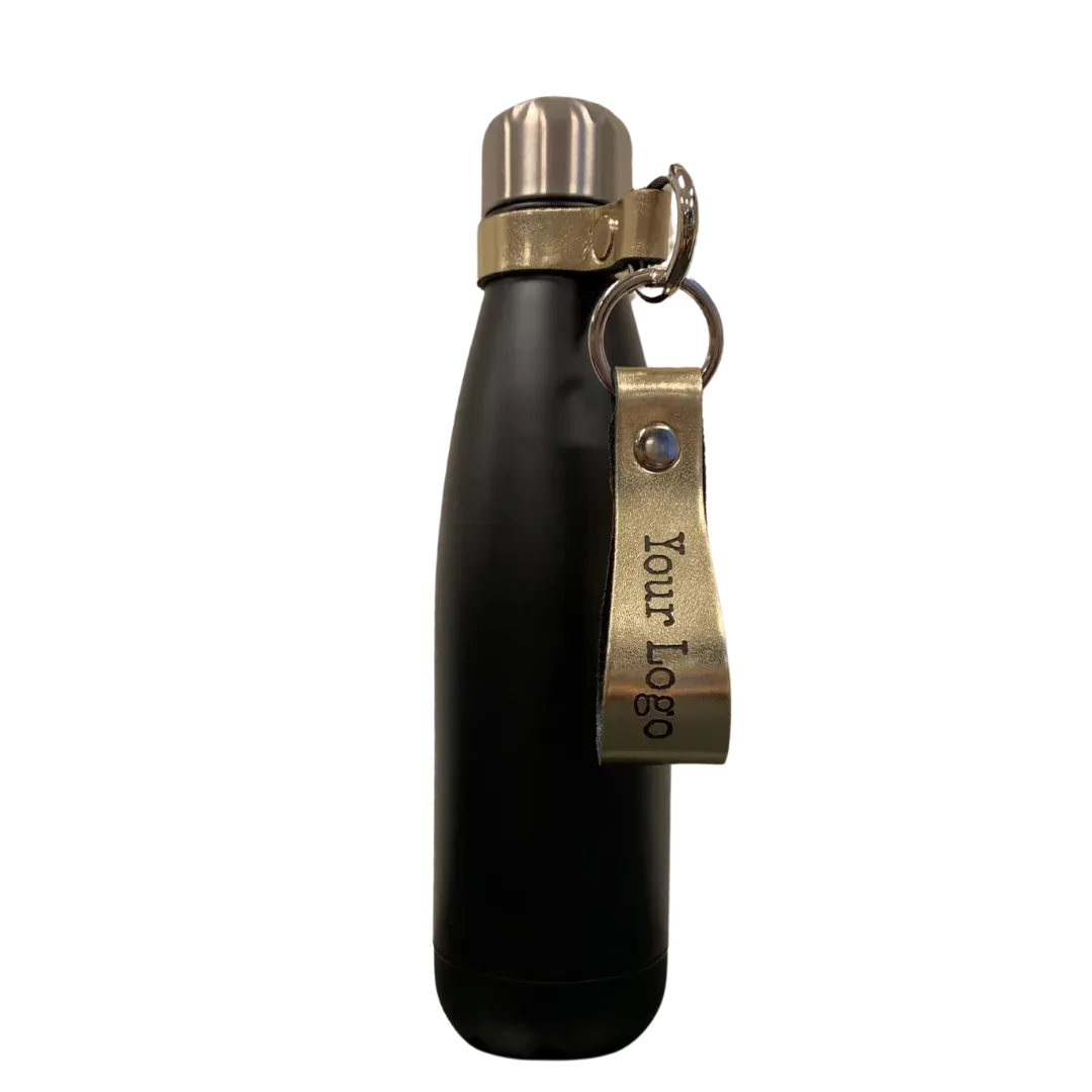 Xapron drikkeflaske isolert stål 750 ml skinnreim