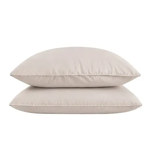 Ambiante Cotton Uni putevar 60x70 sand 2-pk bomull