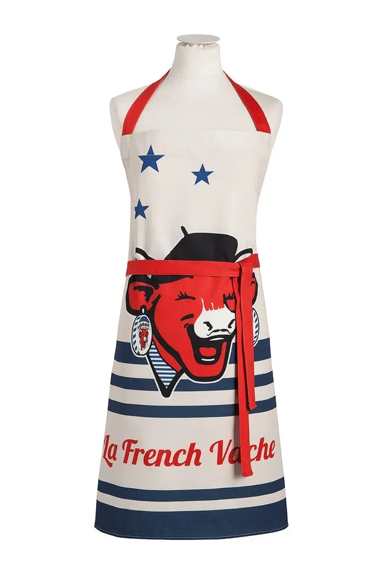 Coucke La French Vache forkle hvit 76x85 cm bomull
