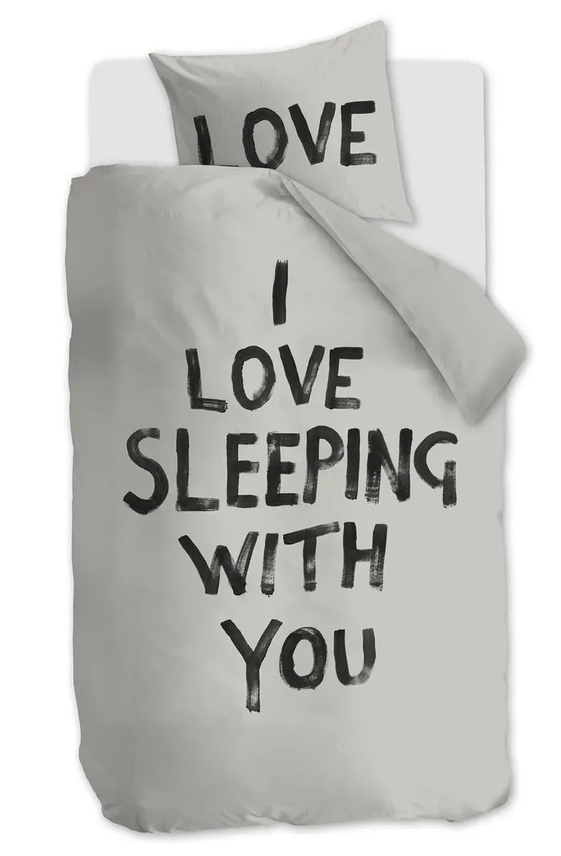 vtwonen Love Sleep sengetøy 140x200-220 cm naturel