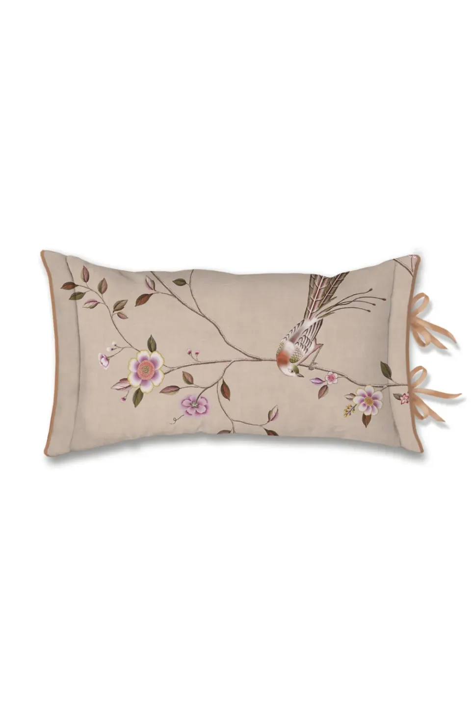 Pip Studio Bamboo Blossom pyntepute 35x60 khaki