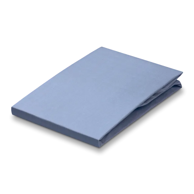 Vandyck Percale lakensett 270x270 kreta blue