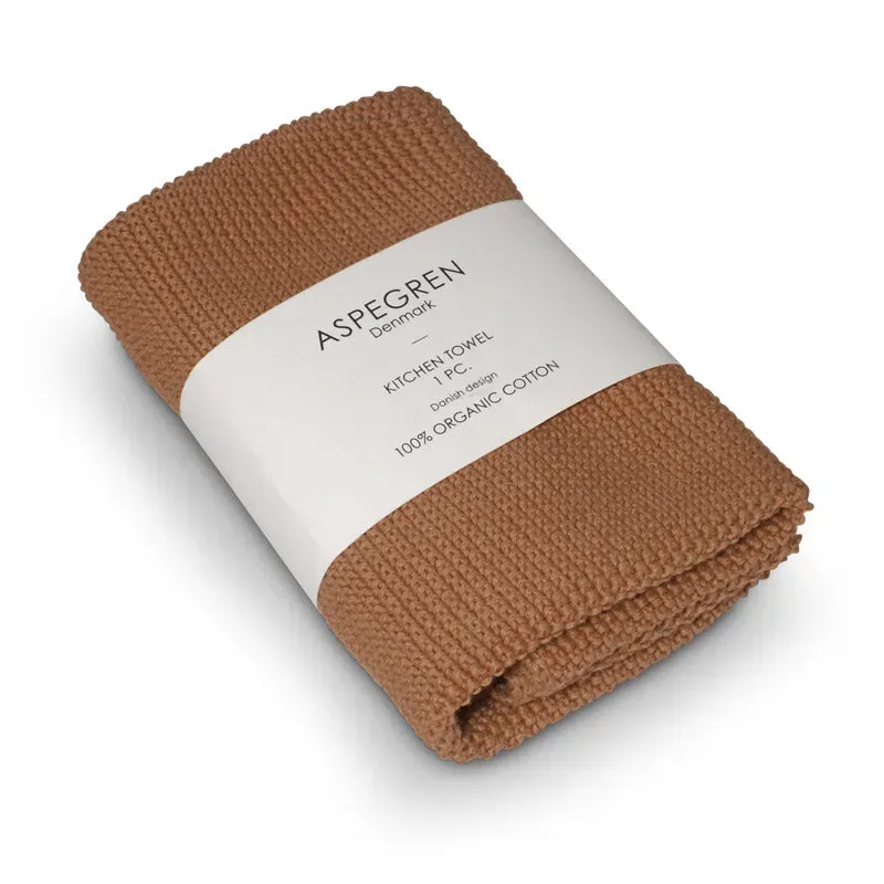 Aspegren Solid Cafe Creme kjøkkenhåndkle 40x50 beige