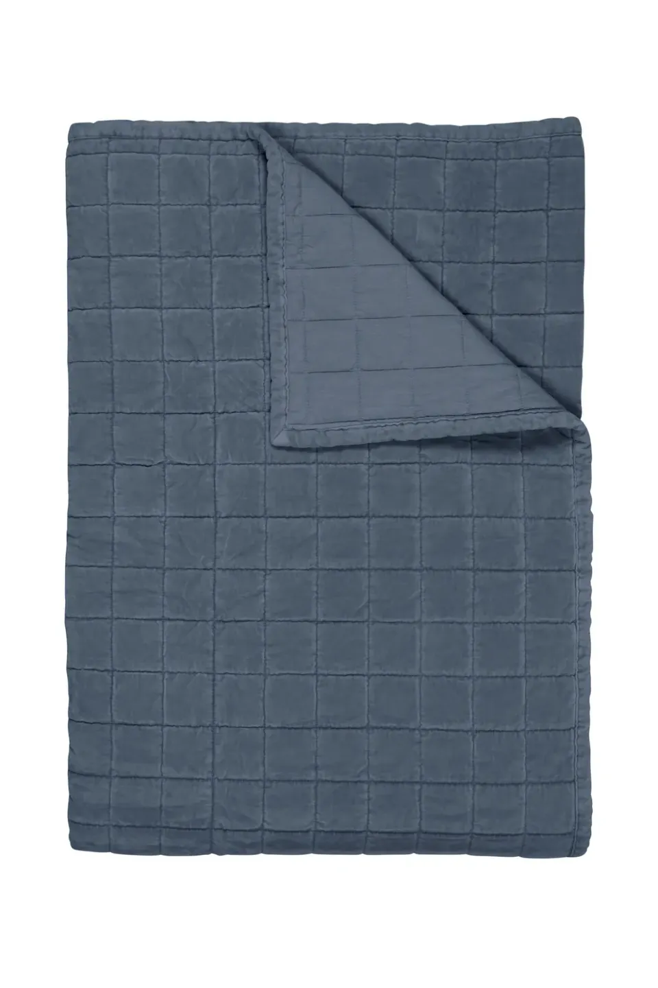 Beddinghouse Cosy sengeteppe 150x200 blå ensfarget