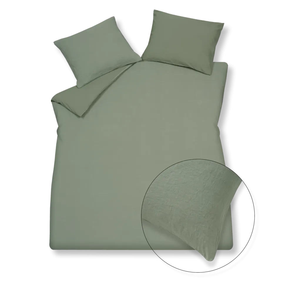 Vandyck Purity 79 dynetrekksett smoke green lin 200x200