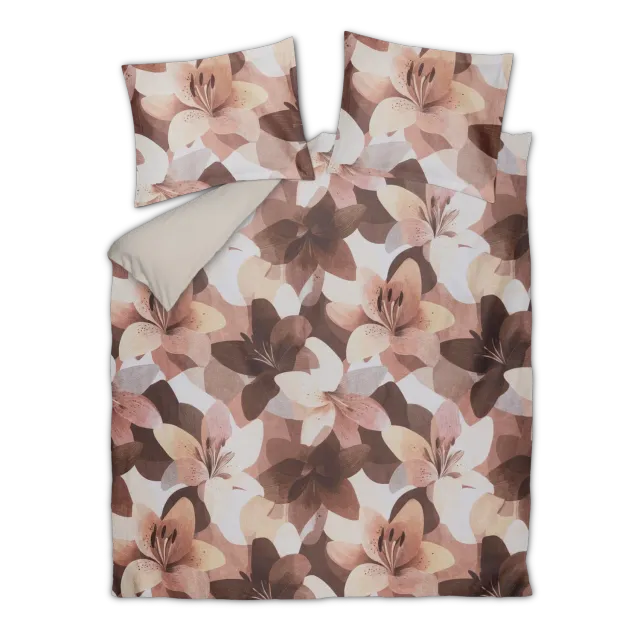 Vandyck Bloomscape sengetøy rose dawn 140x200 blomster