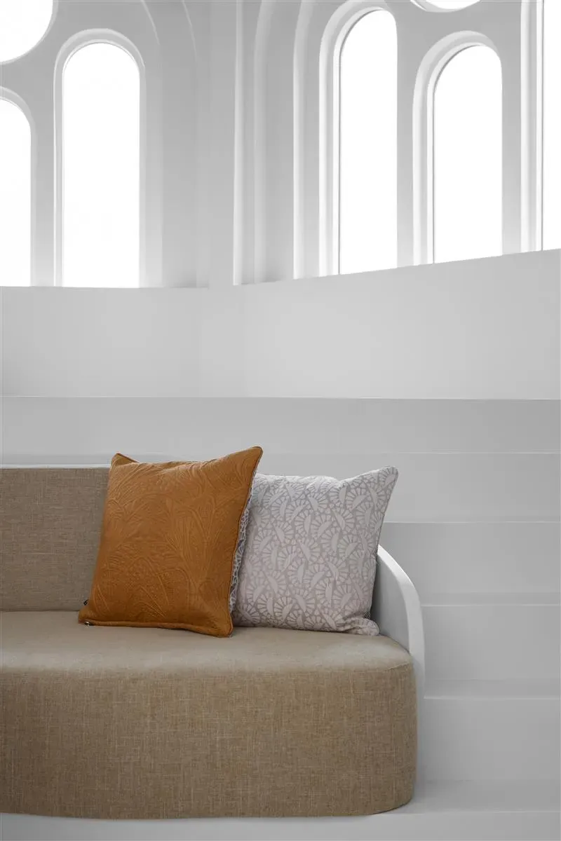 Moooi Woodblock Beetle pyntepute 50x50 lyslilla fløyel