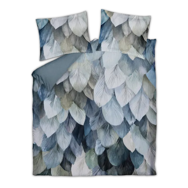 Vandyck Dawnpetal dynetrekksett faded denim sateng