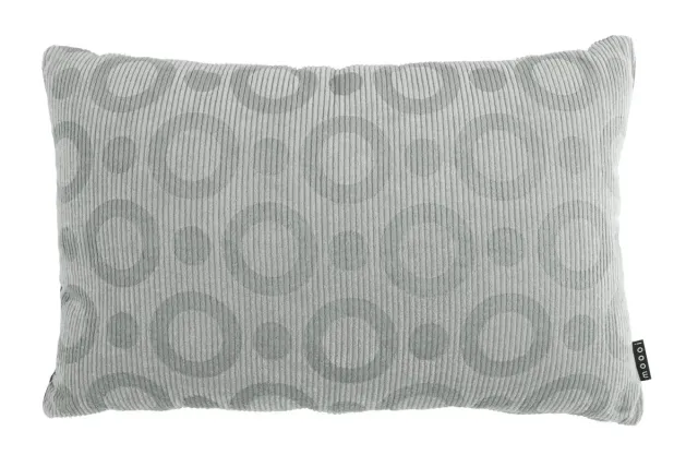 MOOOI Umbrella Squid pyntepute 40x60 grå ribbfløyel