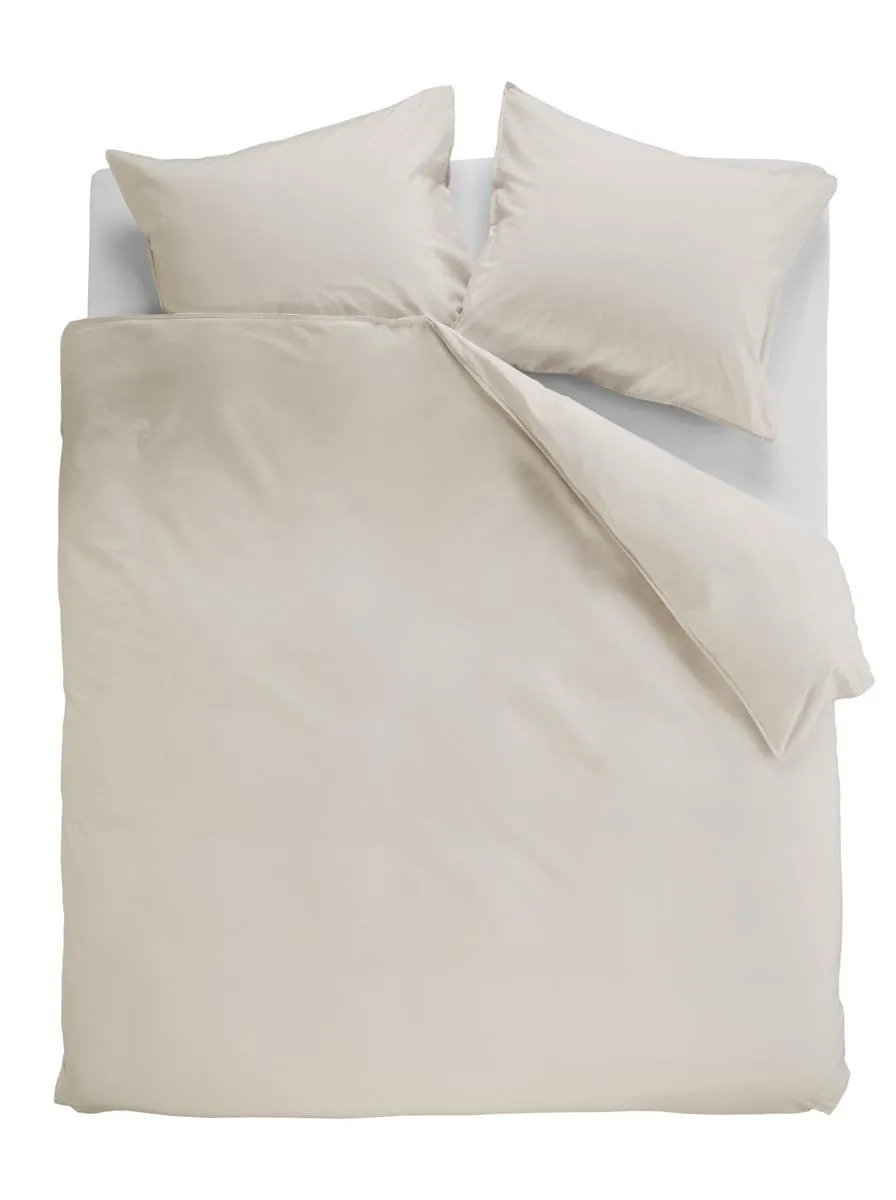 Ambiante Cotton Uni sengetøy 140x200 sand
