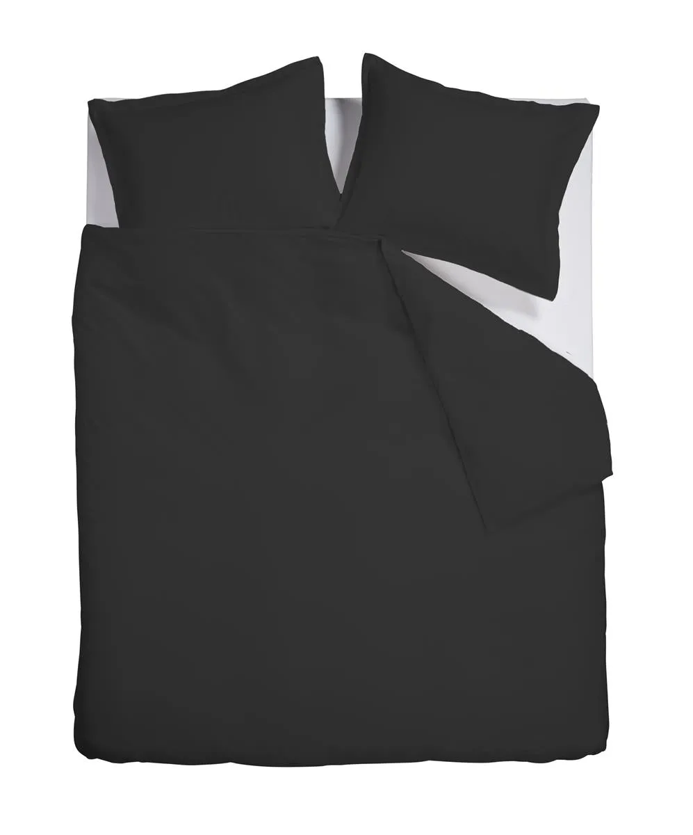 Beddinghouse Satin Uni dynetrekk svart 140x200 sateng