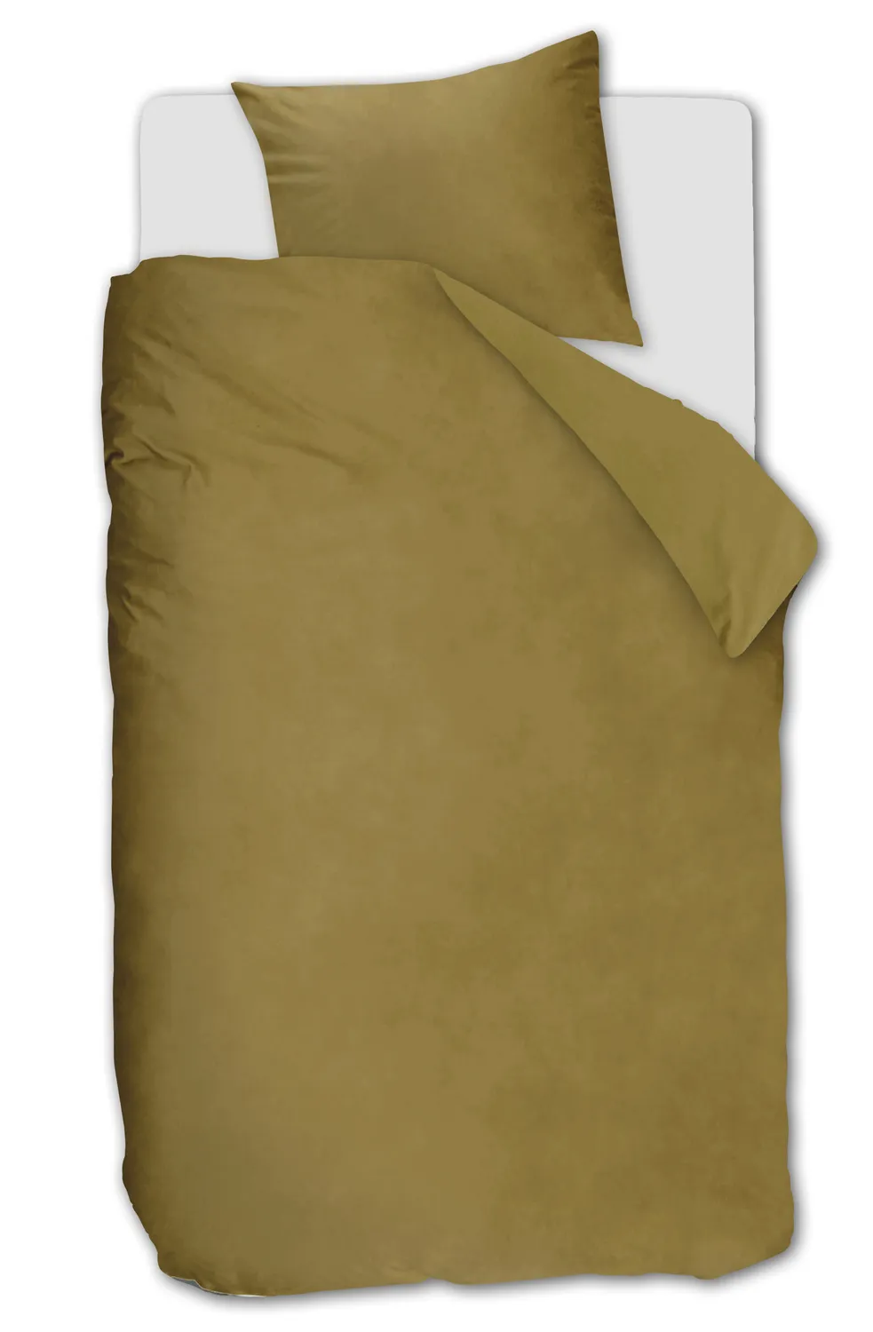 Ambiante Velvety dynetrekk 140x200 oker fløyel